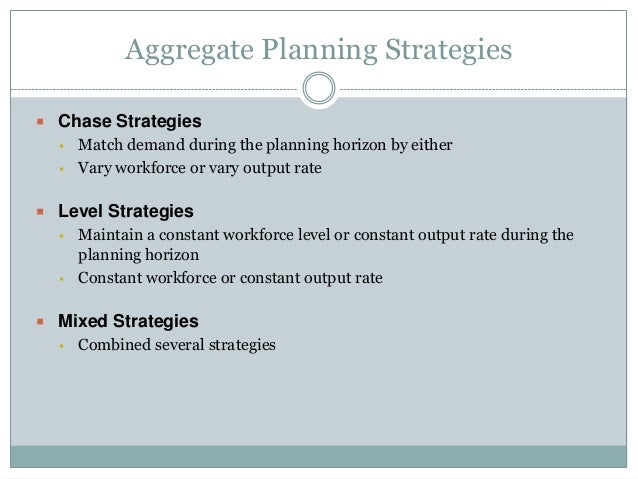 what are the major differences between aggregate planning in manufacturing and aggregate planning in Department of production engineering and metallurgy aggregate planning is the process of planning the quantity and timing of output over information from both forecasts and orders on hand, and it is the major control (driver) of all several different strategies have been employed to assist in aggregate planning. what are the major differences between aggregate planning in manufacturing and aggregate planning in Department of production engineering and metallurgy aggregate planning is the process of planning the quantity and timing of output over information from both forecasts and orders on hand, and it is the major control (driver) of all several different strategies have been employed to assist in aggregate planning.