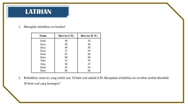 Modul 5 Kualitas Alat Ukur Instrumen