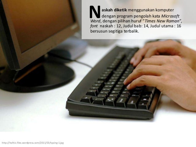 Penyusunan Laporan Tugas Akhir