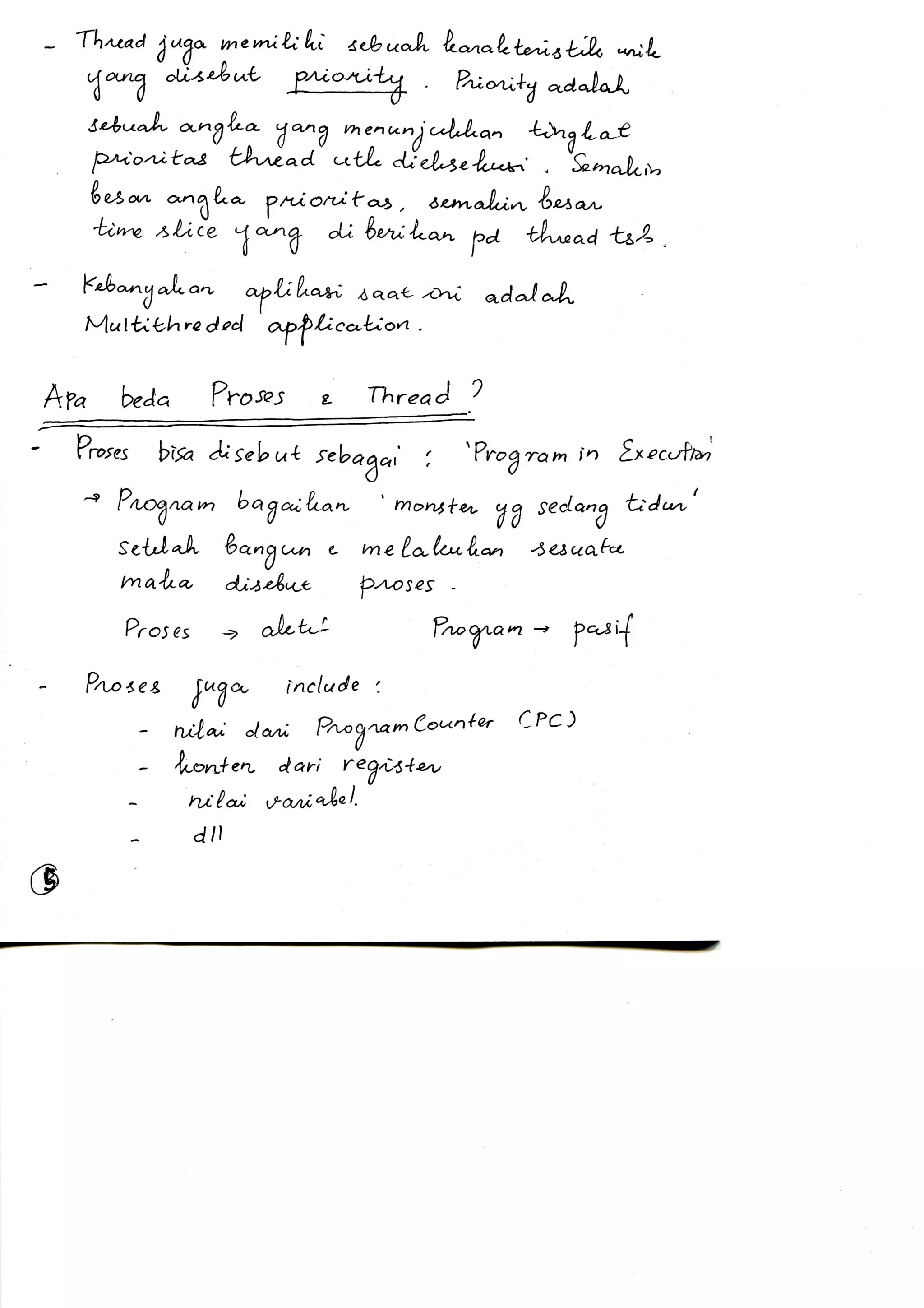 Modul SO : Review Process Thread | PDF