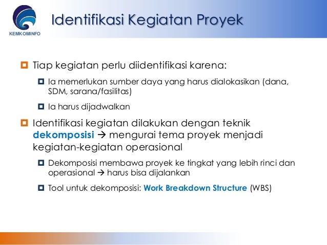 Modul 6 manajemen proyek dan pengadaan tik 2012