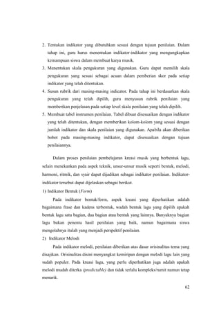 MODUL VI KEGIATAN BELAJAR 2: KREASI MUSIK | PDF