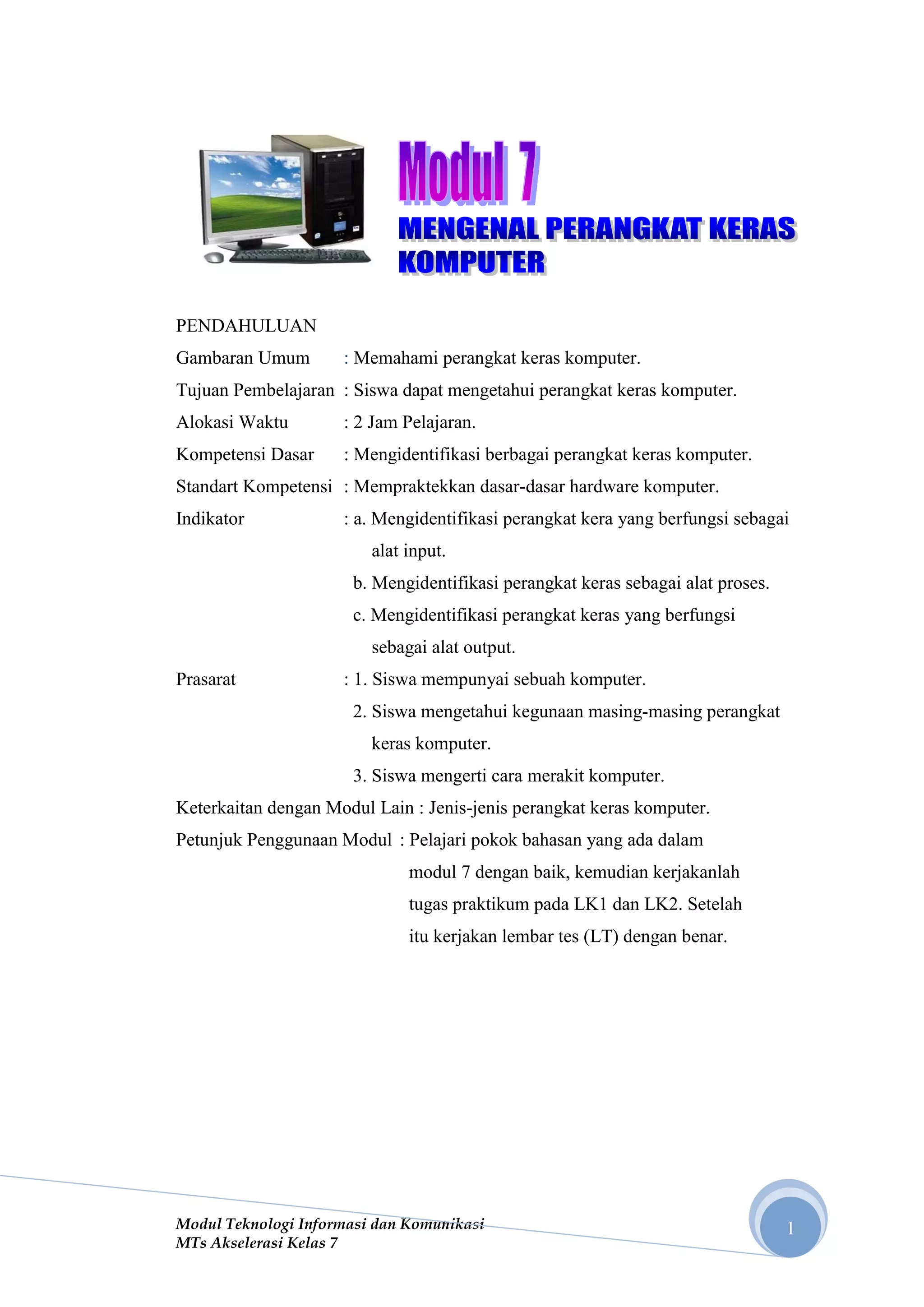 Modul 7 | PDF