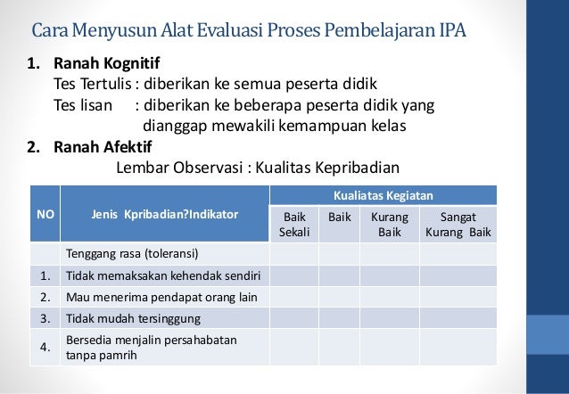 Pembelajaran Ipa Di Sd