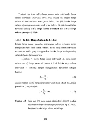 Saham, Yield, dan Return (Matematika Keuangan) | PDF