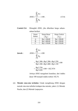 Saham, Yield, dan Return (Matematika Keuangan) | PDF