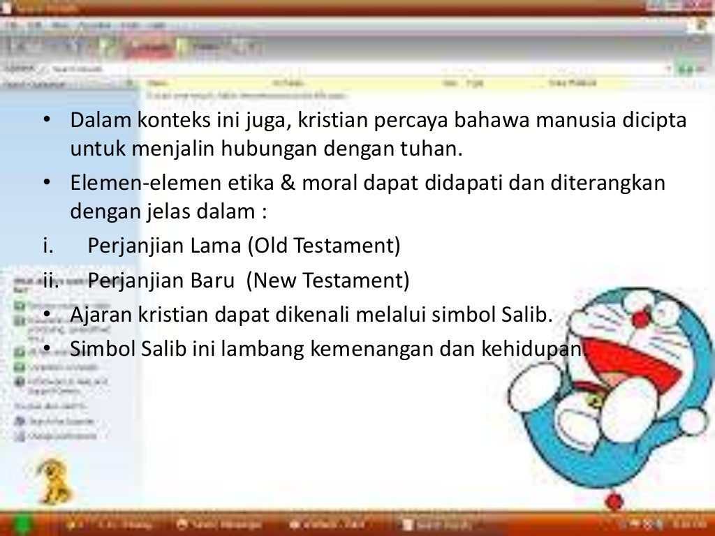 Etika dan Moral Menurut Agama Kristian