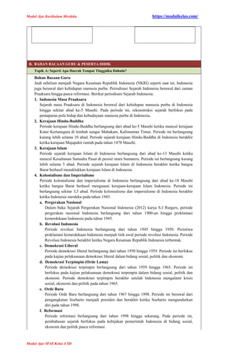 Modul Ajar IPAS Kelas 4 Fase B Kurikulum Merdeka | PDF