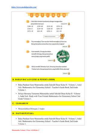 MODUL AJAR MATEMATIKA KELAS 2 BAB 4 KURIKULUM MERDEKA.docx
