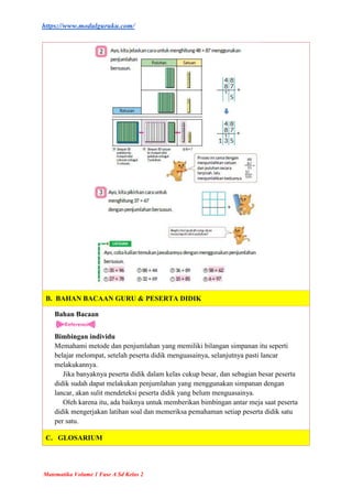 MODUL AJAR MATEMATIKA KELAS 2 BAB 4 KURIKULUM MERDEKA.docx