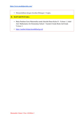MODUL AJAR MATEMATIKA KELAS 2 BAB 4 KURIKULUM MERDEKA.docx
