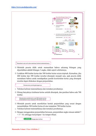 MODUL AJAR MATEMATIKA KELAS 2 BAB 4 KURIKULUM MERDEKA.docx