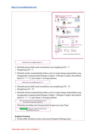 MODUL AJAR MATEMATIKA KELAS 2 BAB 4 KURIKULUM MERDEKA.docx