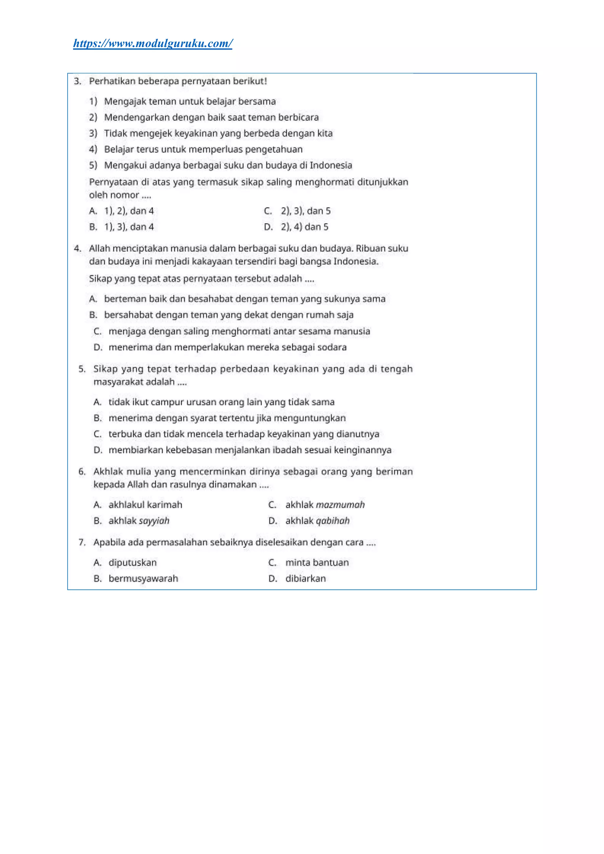 MODUL AJAR PAI DAN BUDI PEKERTI KELAS 5 BAB 3 KURIKULUM MERDEKA.docx
