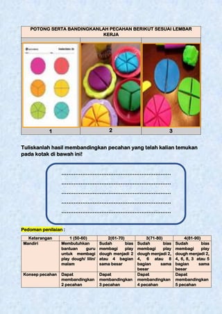 Modul ajar pembelajaran pecahan kelas 3 SD | PDF