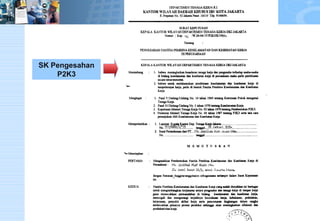SK Pengesahan P2K3  