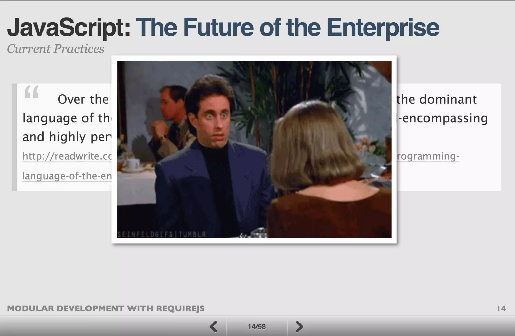 Modular Development with RequireJS
