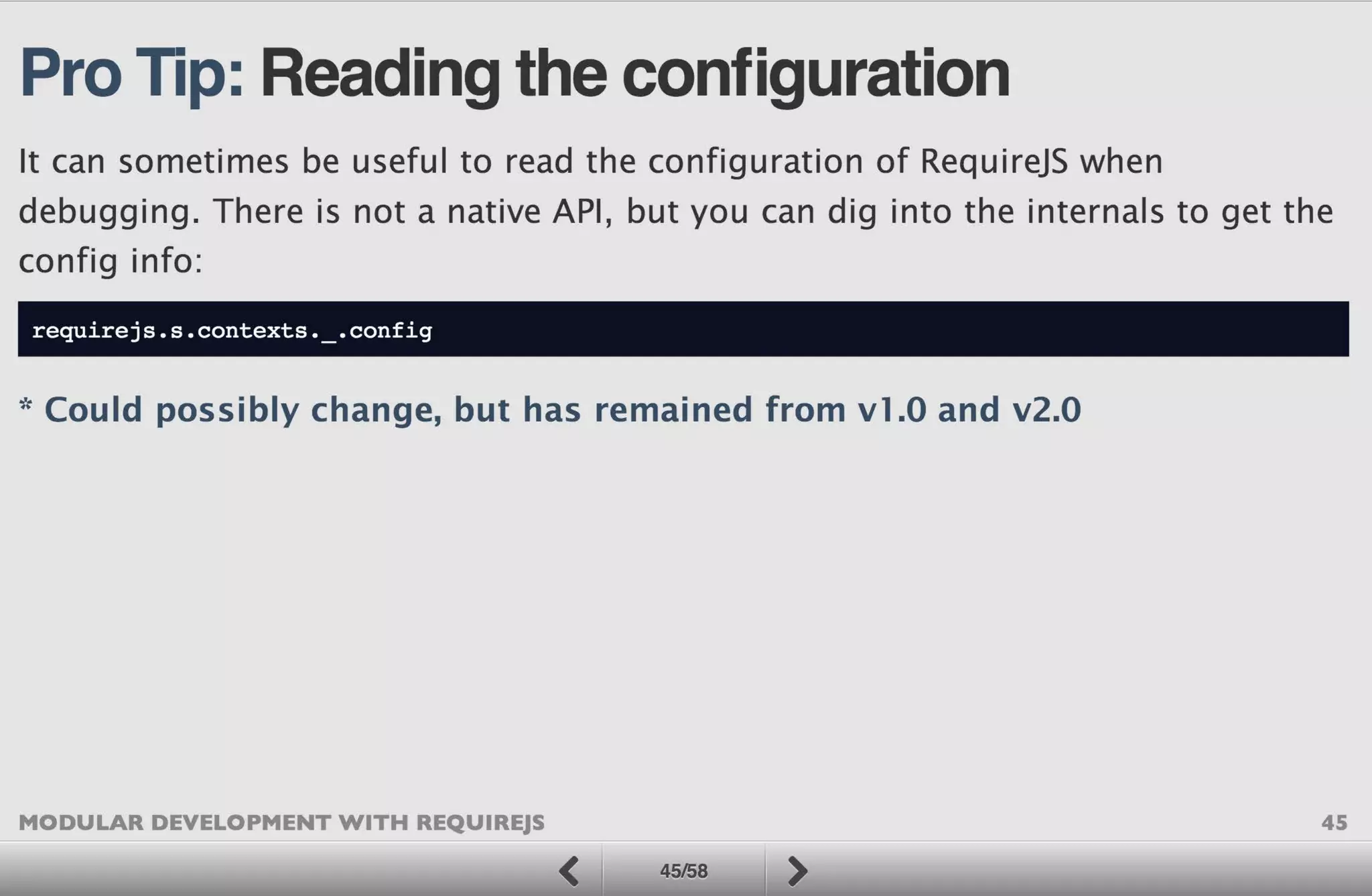 Modular Development with RequireJS