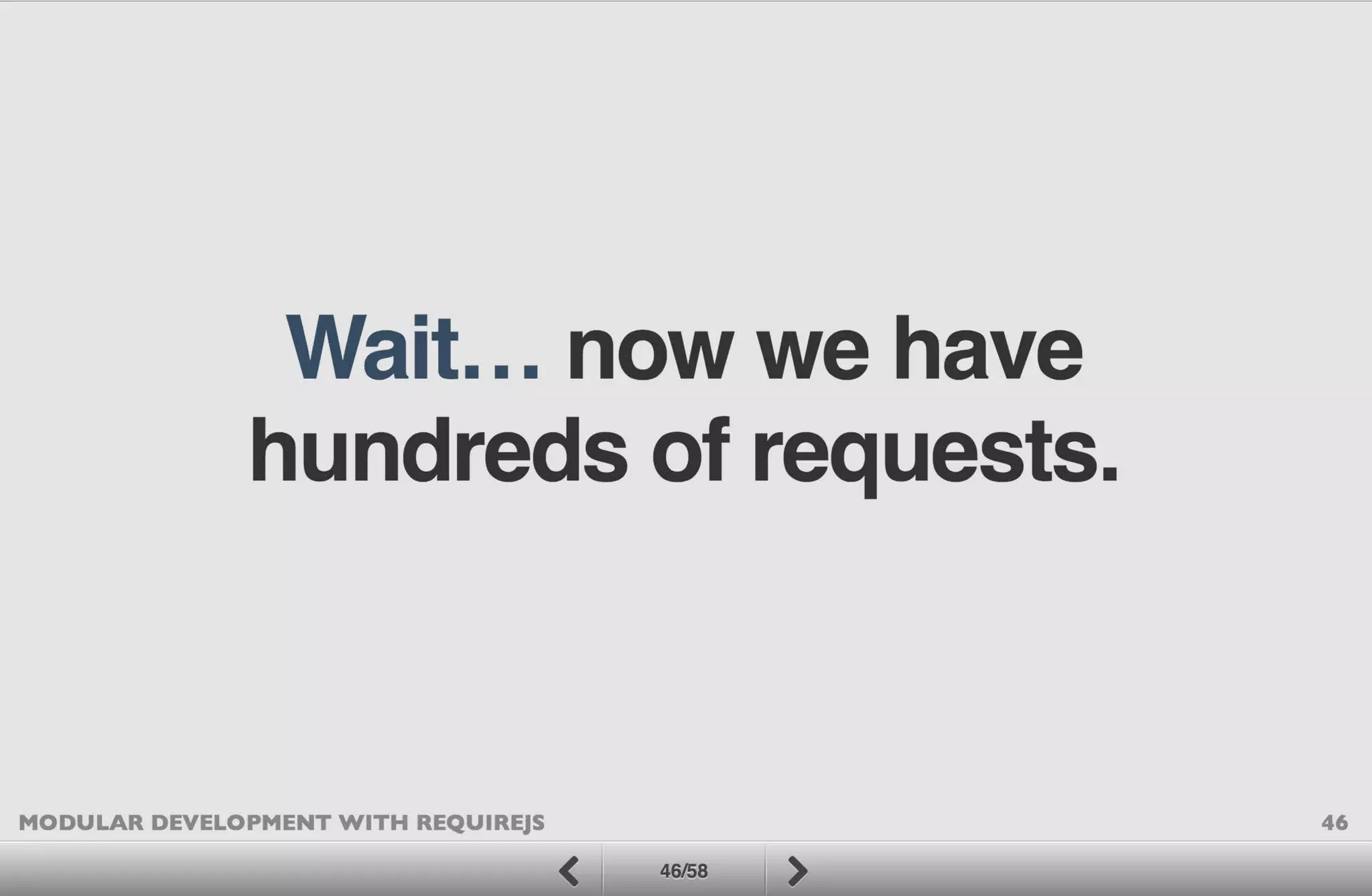 Modular Development with RequireJS