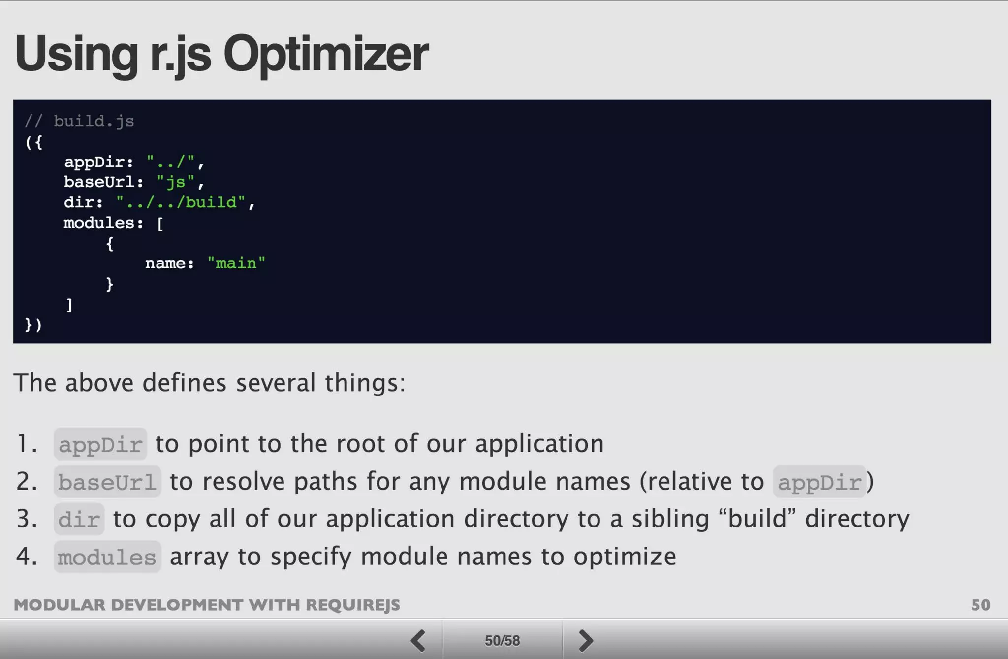 Modular Development with RequireJS