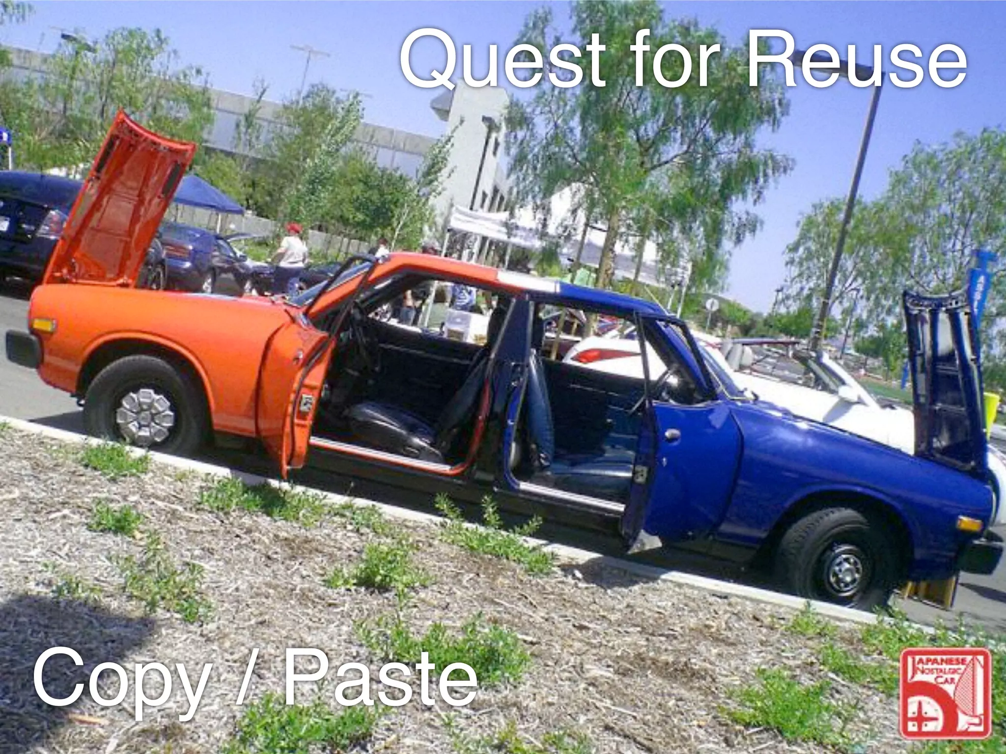 Quest for Reuse 
Copy / Paste 
 