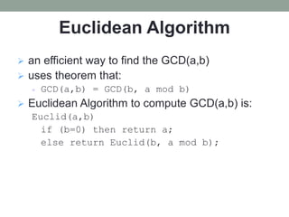 Modular arithmetic | PPTX
