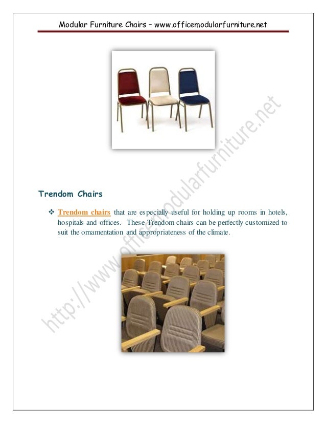 Modular Chairs Manufacturers