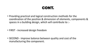 Modular construction ppt | PPTX