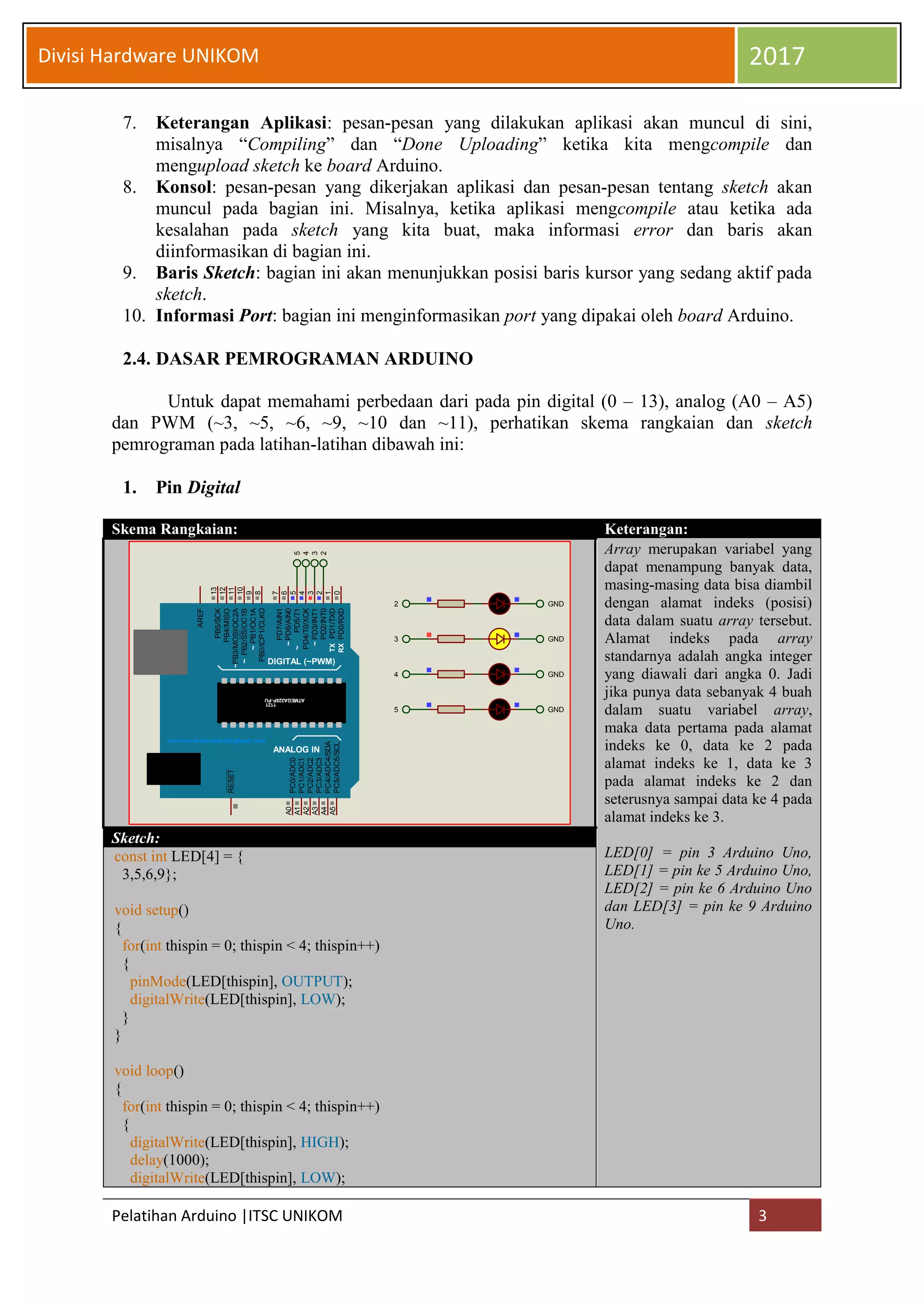 Modul arduino iii | PDF