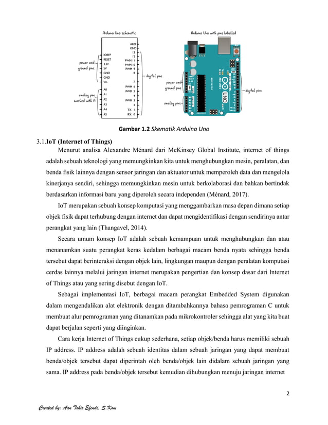 MODUL ARDUINO UNO SMK NEGERI 7 SAROLANGUN | PDF