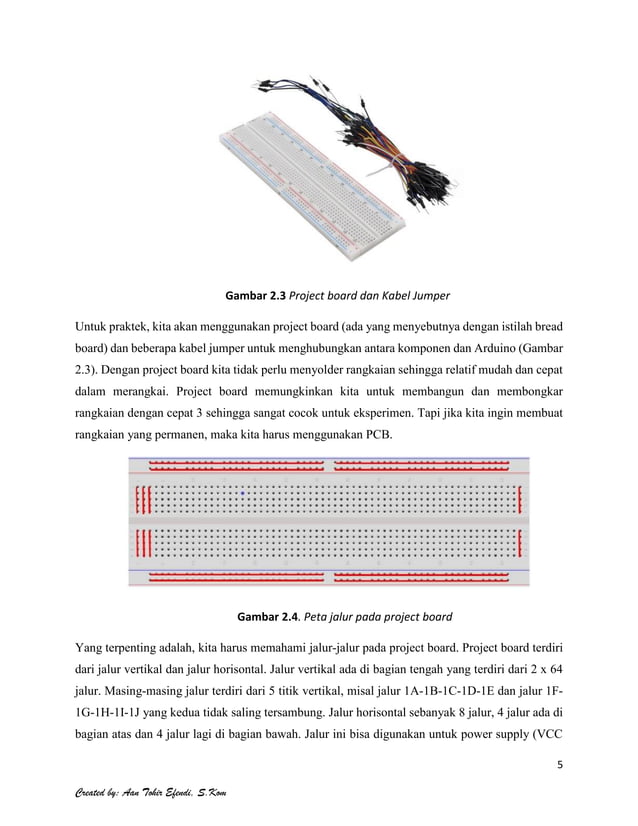 MODUL ARDUINO UNO SMK NEGERI 7 SAROLANGUN | PDF