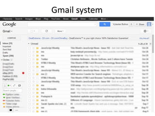 Gmail system
 