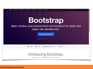 http://twitter.github.com/bootstrap/
 