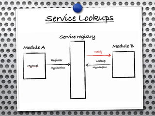 Service Lookups
 