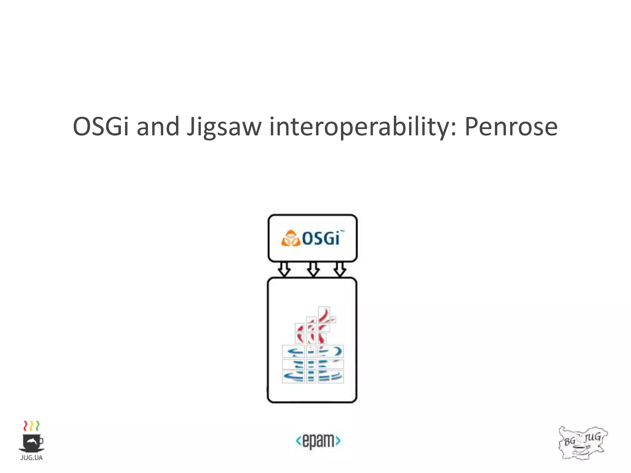OSGi and Jigsaw interoperability: Penrose
 