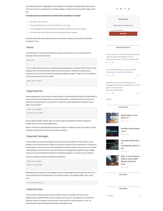 Modularization in Java: What Is It? | PDF