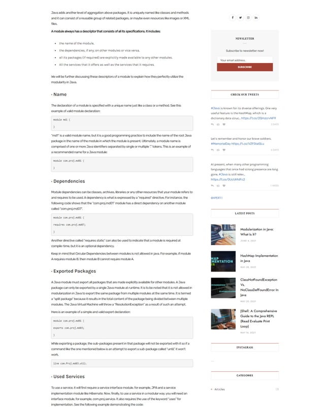 Modularization in Java What Is It? PDF