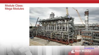 Dow Mega Module Modularization: How Going Modular Can Mitigate Project Risk and Deliver ...