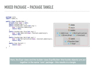 Modularization Strategies - Fixing Class and Package Tangles | PPT