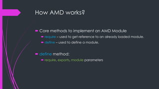 Modular javascript | PPTX