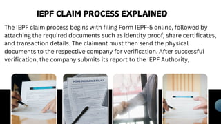 Iepf Form.pdf Recover Unclaimed Shares of a Nidhi Company from IEPF – Complete 2025 ...