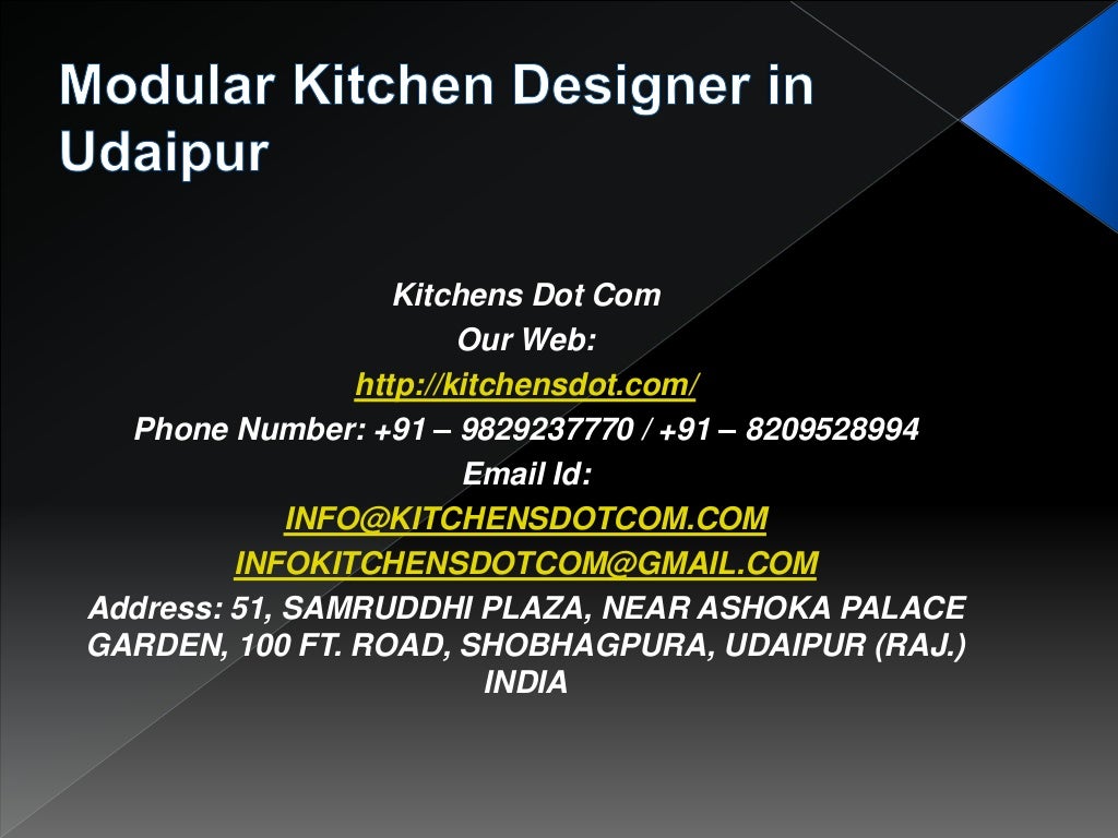 Modular Kitchen Designer in Udaipur