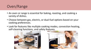 "Essential Appliances for a Modern Modular Kitchen" | PPTX