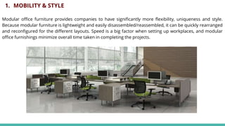 Modular office furniture | PPTX