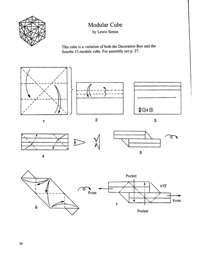 Origami Modular Pdf Modular origami polyhedra | PDF