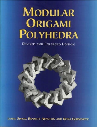 Modular origami polyhedra