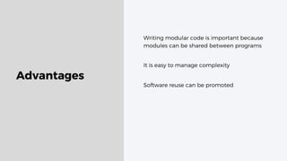 Modular programming in c | PPT