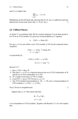 Modular representation theory of finite groups | PDF