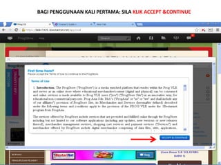 BAGI PENGGUNAAN KALI PERTAMA: SILA KLIK ACCEPT &CONTINUE 
 