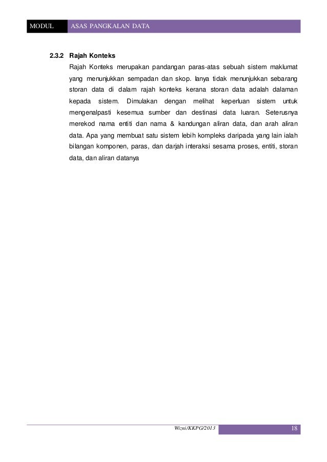 Asas pangkalan data(konsep pangkalan data )